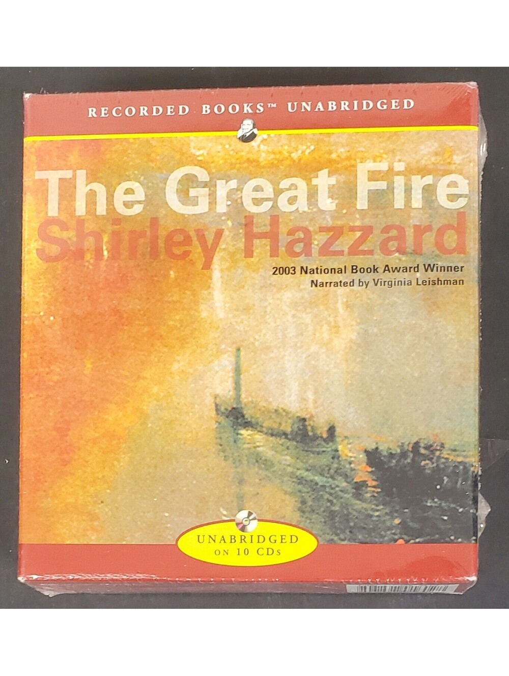 The Great Fire by Shirley Hazzard - Unabridged Audiobook on 10 CDs New Sealed